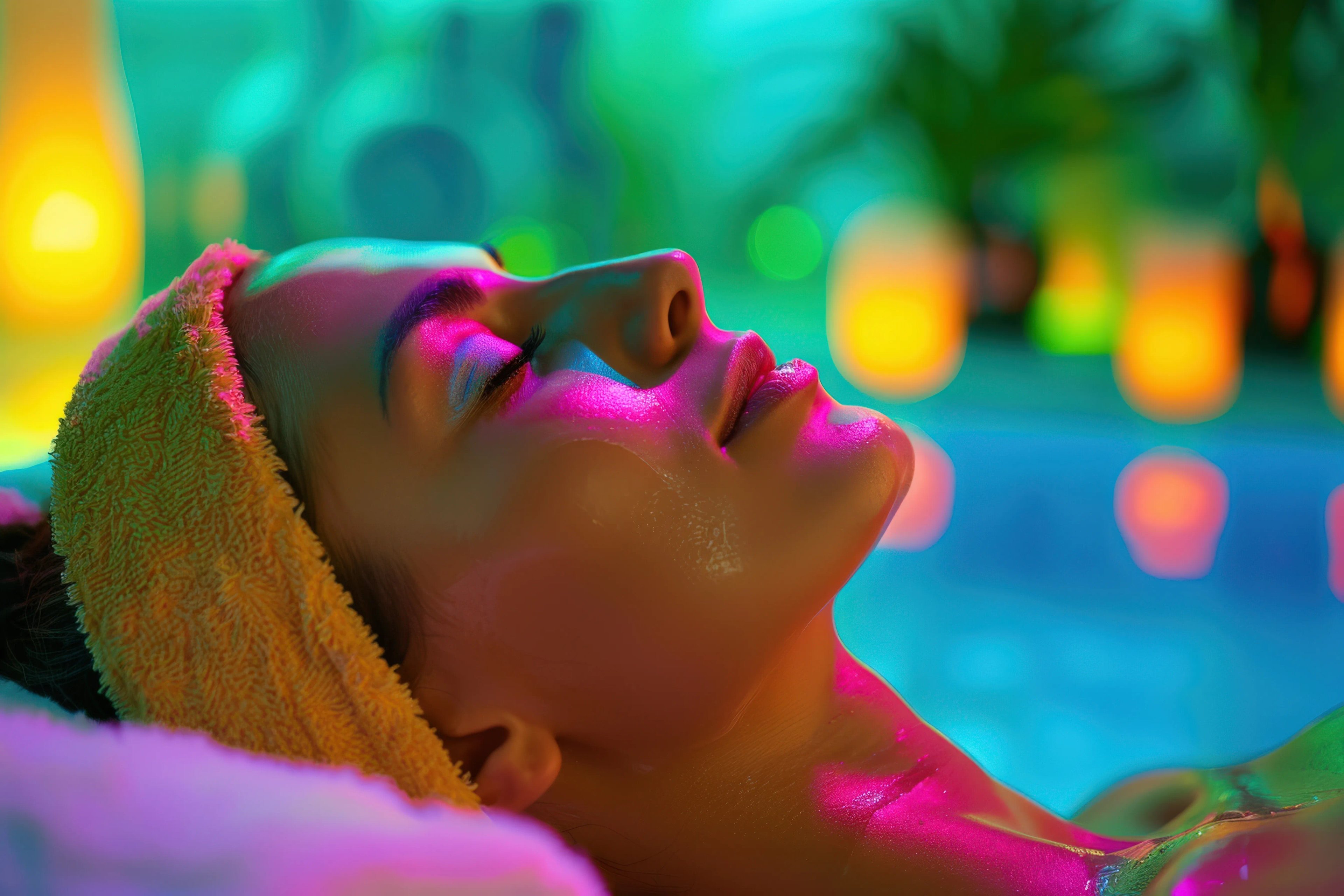 La chromothérapie dans les spas : quels bienfaits ?